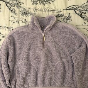 Lavender Teddy 1/4 Zip